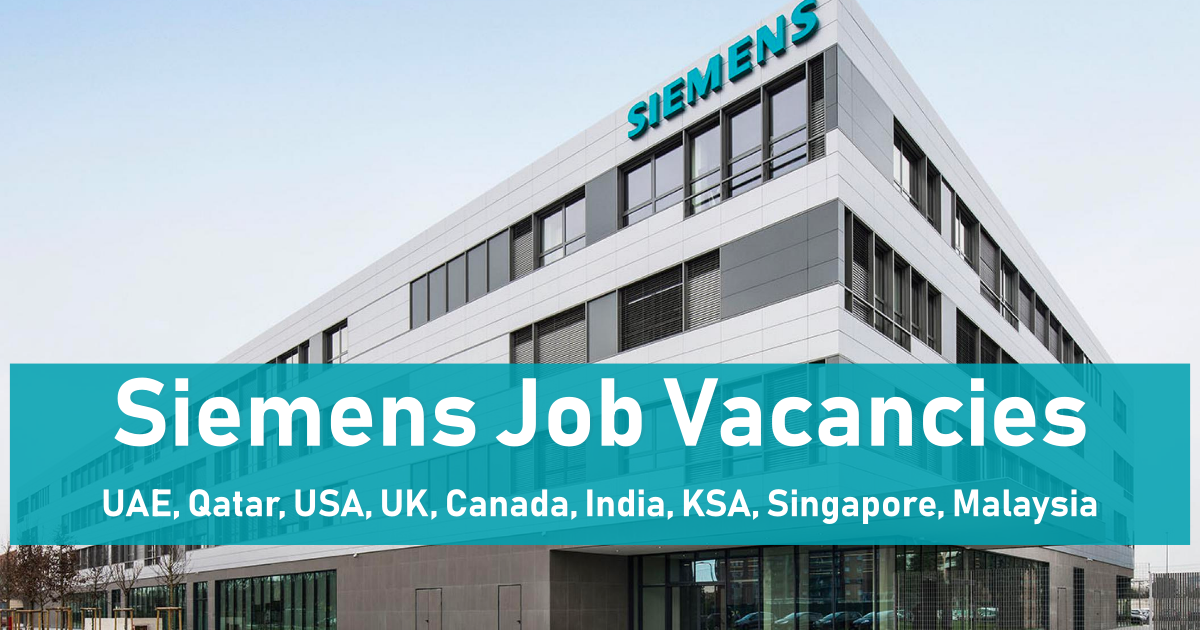 Siemens Jobs in India