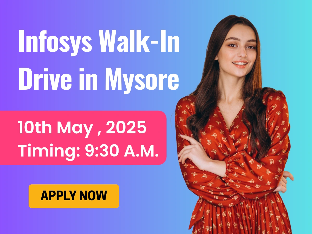 Infosys BPM Announces Walk-In Drive for 2025
