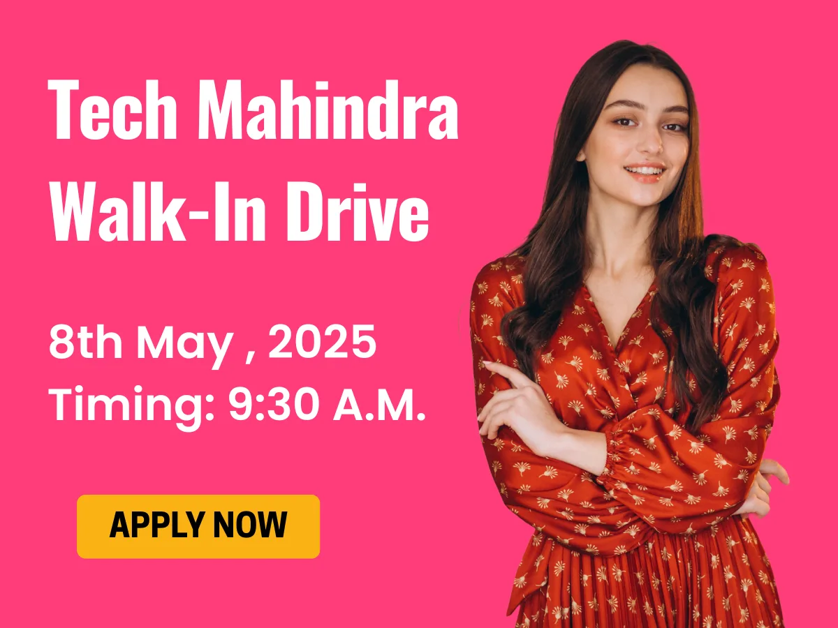 Tech Mahindra Recruitment News: Walk in Interview for Customer Support Associate
