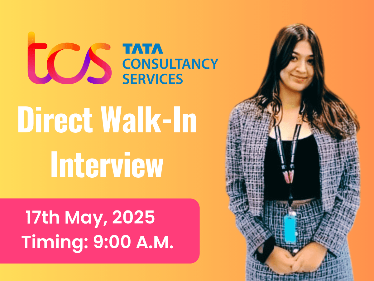 TCS Walk-In Drive For .NET in Bangalore on May 17th, 2025 - Apply Now!